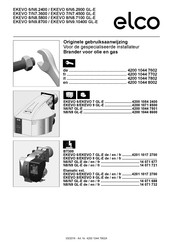 elco EKEVO N9.8700 GL-E Originele Gebruiksaanwijzing