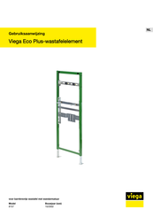 Viega Eco Plus 8157 Gebruiksaanwijzing