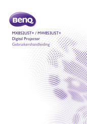 BenQ MW853UST+ Gebruikershandleiding