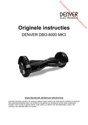 Denver Electronics DBO-8000 MK3 Gebruiksaanwijzing