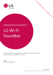 LG SPK8-W Gebruikershandleiding