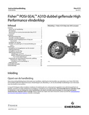 Emerson Fisher POSI-SEAL A31D Instructiehandleiding