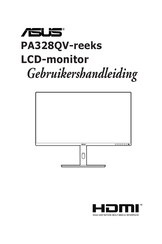 ASus PA328QV Series Gebruikershandleiding