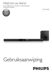 Philips HTL2163B Gebruiksaanwijzing