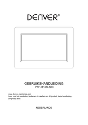 Denver PFF-1010BLACK Gebruikshandleiding