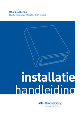 Itho Daalderop EXT Series Installatiehandleiding