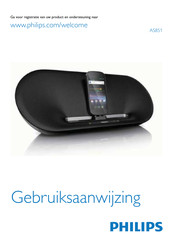 Philips AS851 Gebruiksaanwijzing