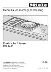 Miele CS 1411 Gebruiks- En Montagehandleiding