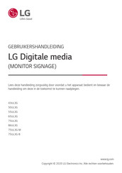 LG 65UL3G Gebruikershandleiding