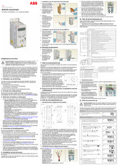 ABB ACS150 Series Snelle-Installatiegids