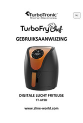 TurboTronic TurboFry Chef TT-AF9D Gebruiksaanwijzing