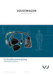 Volkswagen VAS 5581/8 Gebruiksaanwijzing