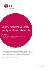 LG MT47 Series Gebruikershandleiding