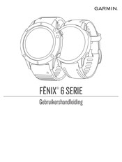 Garmin Fenix 6 Series Gebruikershandleiding