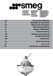 Smeg FQ60BDF Gebruiksaanwijzing