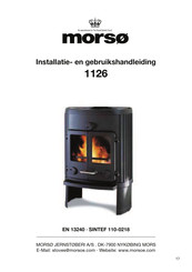 Morso 1126 Installatie En Gebruikshandleiding