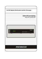 Rebox RE-2210HD PVR Gebruiksaanwijzing