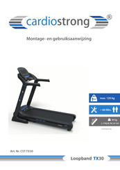 CARDIOSTRONG CST-TX30 Montage- En Gebruiksaanwijzing