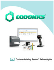 Codonics Container Labeling System Referentie Gids