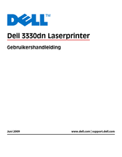 Dell 3330dn Gebruikershandleiding