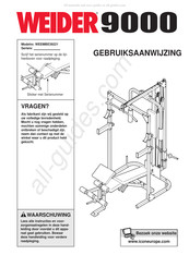 Weider 9000 Gebruiksaanwijzing