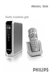 Philips ADSL 515 Snelle-Installatiegids