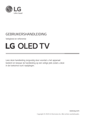 LG OLED65B9SLA Gebruikershandleiding