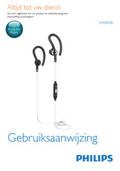 Philips SHQ8300 Gebruiksaanwijzing