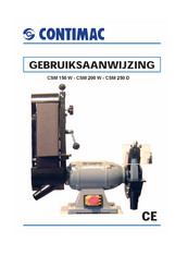 Contimac CSM 250 D Gebruiksaanwijzing