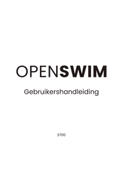 shokz OPENSWIM S700 Gebruikershandleiding