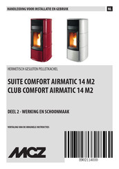 MCZ SUITE COMFORT AIRMATIC 14 M2 Handleiding Voor Installatie En Gebruik