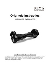 Denver Electronics DBO-8050 Originele Instructies