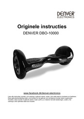 Denver Electronics DBO-10000 Originele Instructies