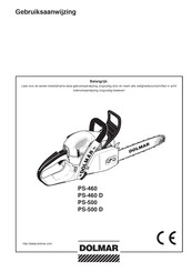 Dolmar PS-460 Gebruiksaanwijzing