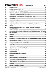 Powerplus POWEB5510 Handleiding