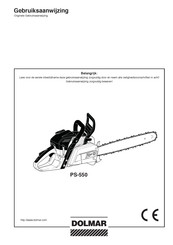 Dolmar PS-550 Gebruiksaanwijzing