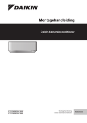 Daikin FTXTA30C2V1BW Montagehandleiding
