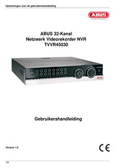 Abus TVVR45030 Gebruikershandleiding