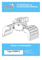 Zijtveld Grijpers S1600-D Handleiding