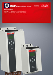 Danfoss VLT Soft Starter MCD 600 Bedieningshandleiding