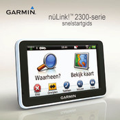 Garmin 2300 Gebruiksaanwijzing