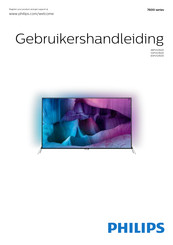 Philips 7600 Series Gebruikershandleiding