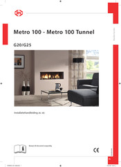 Dru Metro 100 Installatiehandleiding