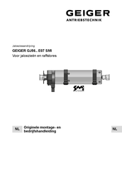 GEIGER GJ56 E07 SMI Series Originele Montage- En Bedrijfshandleiding