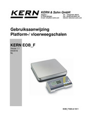 KERN and SOHN EOB 35K2F Gebruiksaanwijzing