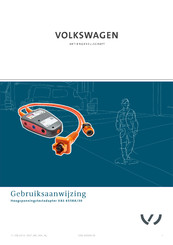 Volkswagen VAS 6558A/30 Gebruiksaanwijzing