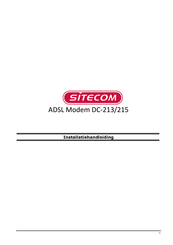 Sitecom DC-215 Installatiehandleiding