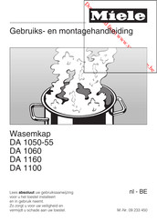 Miele DA 1160 Gebruiks- En Montagehandleiding