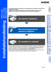 Brother MFC-410CN Installatiehandleiding