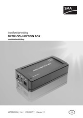 SMA METER CONNECTION BOX Installatiehandleiding